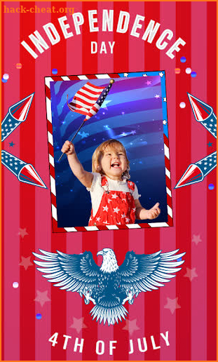 Independence Day Photo Frames USA screenshot