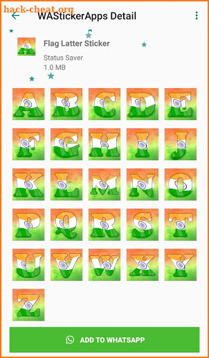 Independence day Sticker for Whatsapp - WASticker screenshot