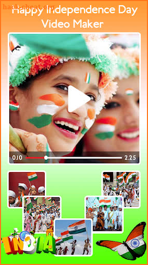 Independence Day Video Maker-15 August Movie Maker screenshot