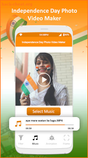 Independence Day Video Maker :15th Aug Video Maker screenshot