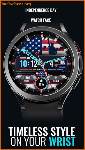 Independence Day Watch Face screenshot