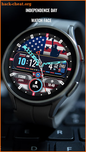 Independence Day Watch Face screenshot