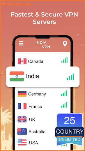 India Fast VPN - Free VPN Proxy Server & Secure screenshot