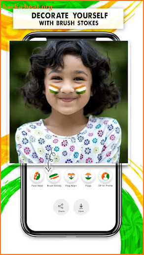 India Independence Day Strickers, Flag face & DP screenshot