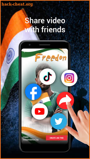 India Independence Day Video Maker With Music screenshot