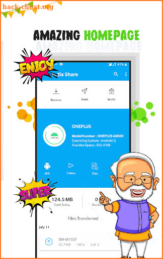India Share|Wifi File Transfer|Receive Large Files screenshot