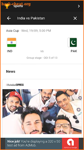 India vs Pakistan Asia Cup Live | Live Pak and Ind screenshot