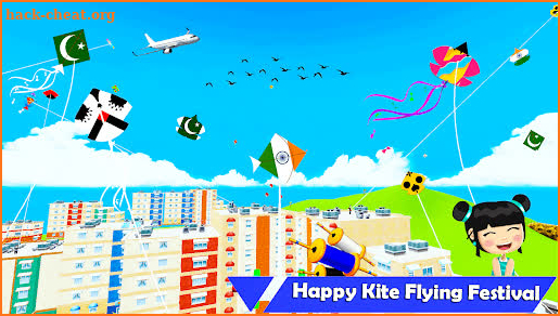 India Vs Pakistan Kite Fly 3D screenshot