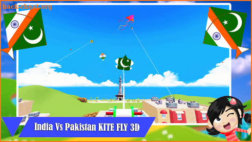 India Vs Pakistan Kite fly : Kite flying games screenshot