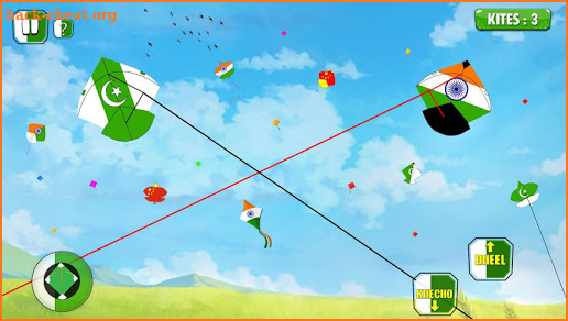India Vs Pakistan Kite Flying Combat screenshot