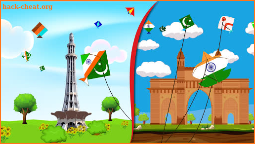 India Vs Pakistan Patangbazi : kite flying games screenshot