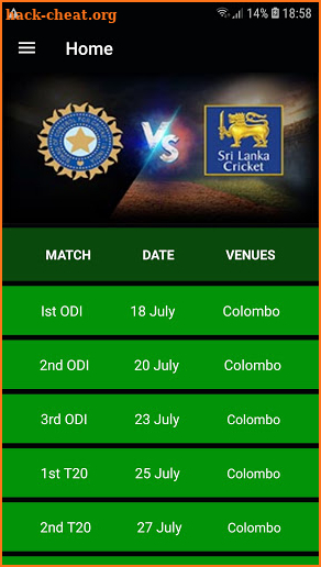India vs Sri Lanka 2021 - Live Score , Schedule screenshot