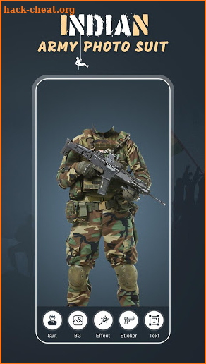 Indian Army Photo Suit - Commando Photo Suit screenshot