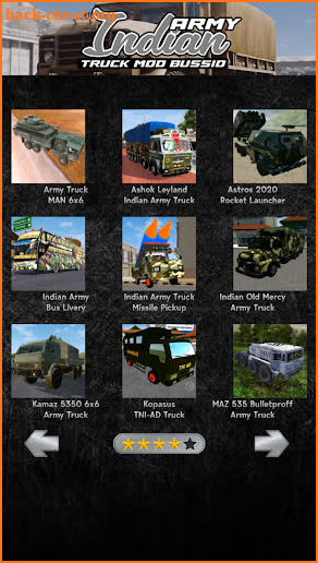 Indian Army Truck Mod Bussid screenshot
