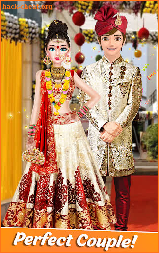 Indian Bride Stylist Dressup & Beauty Makeup Game screenshot