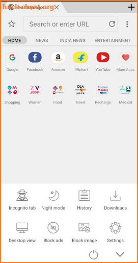Indian Browser 4G screenshot