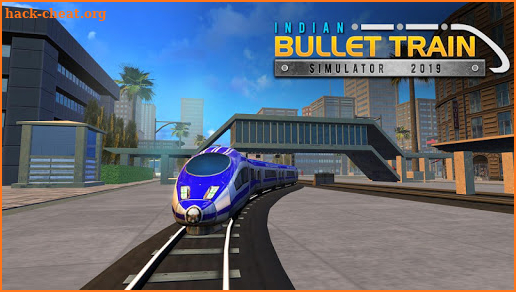 Indian Bullet Train Driving Simulator 2019 screenshot