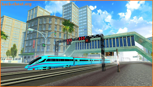 Indian Bullet Train Driving Simulator 2019 screenshot