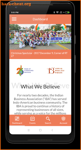 Indian Business Association (IBA) screenshot