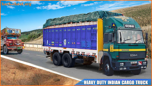 Indian Cargo Driver Truck Game screenshot