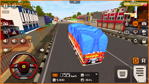 Indian Cargo Modern Truck Game screenshot