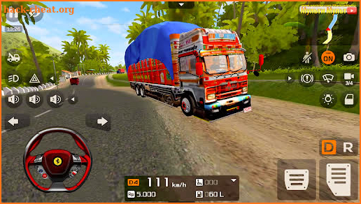 Indian Cargo Modern Truck Game screenshot