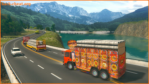 Indian Cargo Truck Driver Simulator Game -Forklift screenshot