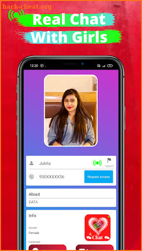 Indian Chat Rooms App screenshot