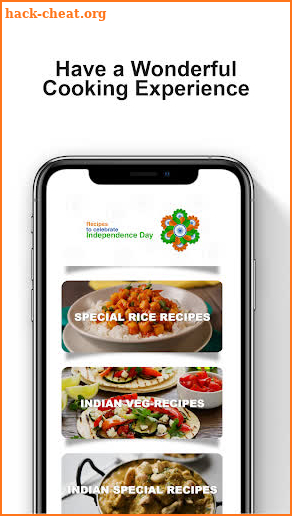 Indian cooking recipes for free : Indian cuisine screenshot