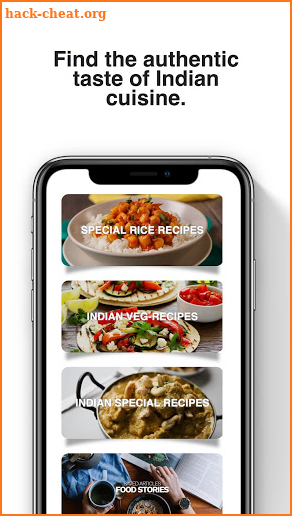 Indian cooking recipes for free : Indian cuisine screenshot