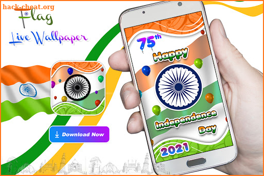 Indian Flag Live Wallpaper - Independence Day screenshot