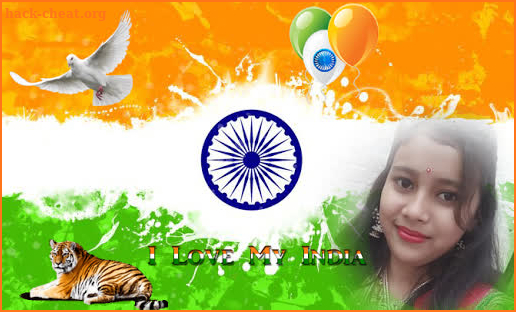 Indian Flag Photo Frames & DP Maker screenshot