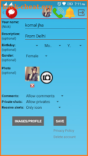 Indian Girls Live Chat screenshot