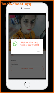 Indian girls phone numbers screenshot