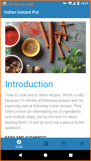 Indian Instant Pot Cookbook: screenshot