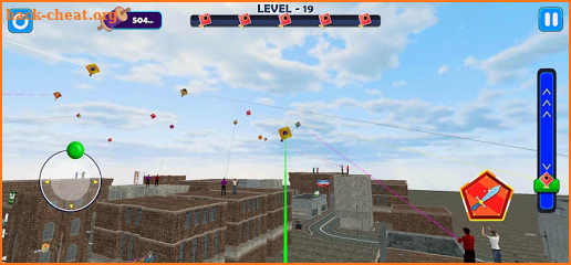 Indian Kite Flying 3D screenshot