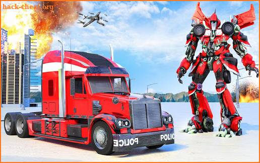 Indian Police Robot Transform Truck screenshot