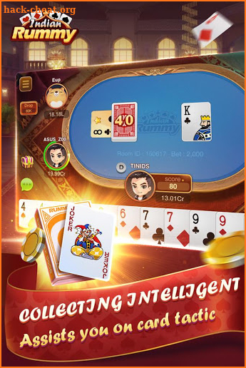Indian Rummy-free card game online screenshot