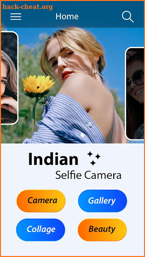 Indian Selfie Camera, Beauty Plus Camera screenshot