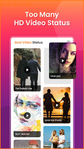 Indian Short Video Status App screenshot