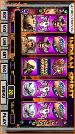 Indian Spirit Slot Machine screenshot