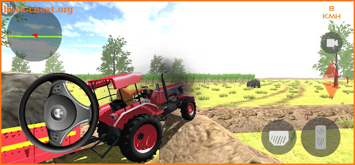 Indian Tractor Driving 3D screenshot