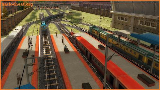 Indian Train Racing Games 3D - Multiplayer screenshot