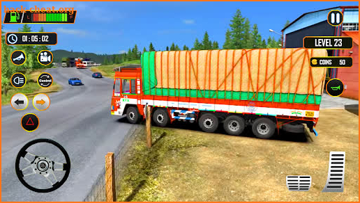 Indian Truck 3D: Modern Games screenshot