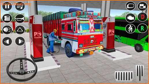 Indian Truck Modern Driver: Cargo Driving Games 3D screenshot