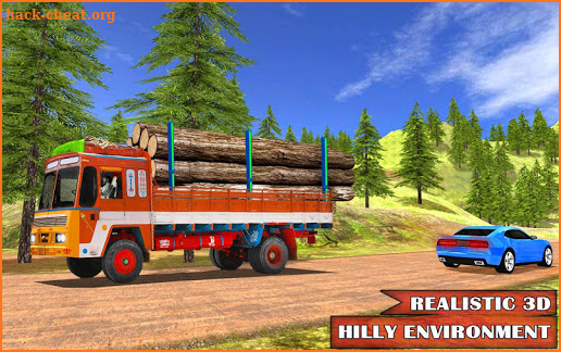 Indian Truck Offroad Cargo Drive Simulator 2 screenshot
