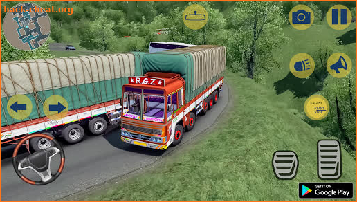 Indian Truck Simulator : Truck Cargo Games 2021 screenshot