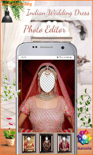 Indian Wedding Dress Photo Editor screenshot