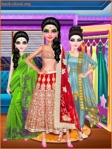 Indian Wedding Dress Up screenshot