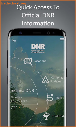 Indiana DNR screenshot